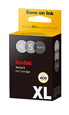 Kodak® 5XL High-Yield Black Ink Cartridge, ALK1UA