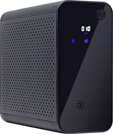 CleanLight Air XL Air Purifier With Air Quality Monitoring Black