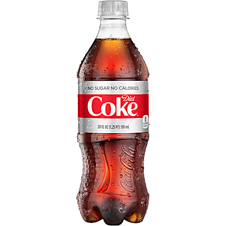 Diet Coke 20 Oz. Bottle - Office Depot