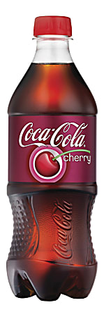 Coca Cola Cherry 20 Oz. Bottle - Office Depot
