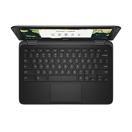 Dell™ Chromebook 3180 Laptop, 11.6" Screen, Intel® Celeron® N3060, 4GB Memory, 16GB eMMC, Chrome OS