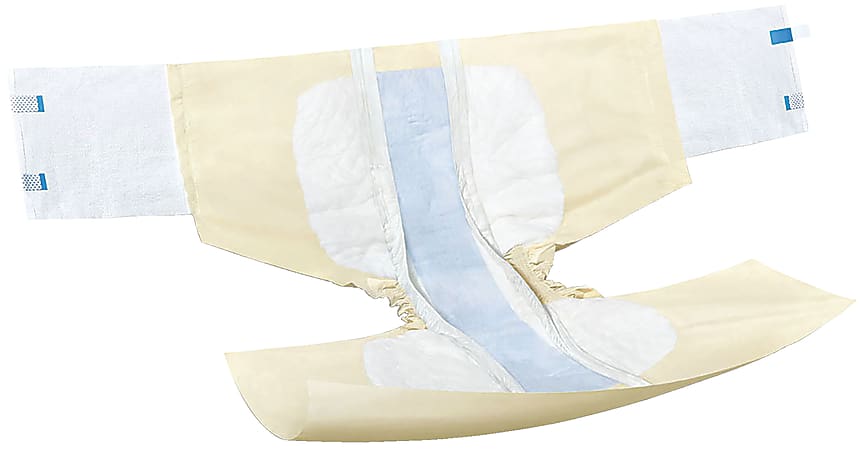 Baribrief Bariatric Disposable Briefs, 65 - 94", Beige, 8 Briefs Per Bag, Case Of 4 Bags