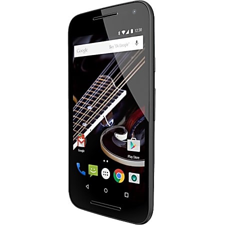 Motorola Moto G 16 GB Smartphone - 4G - 5" LCD 1280 x 720 HD Touchscreen - Qualcomm Snapdragon 410 Quad-core (4 Core) 1.40 GHz - 1 GB RAM - 13 Megapixel Rear - Android 5.1.1 Lollipop - SIM-free - Black