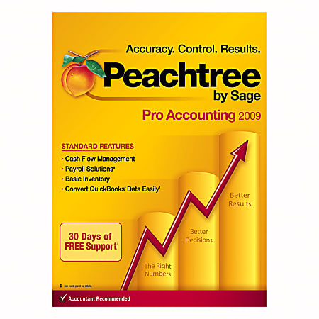 Peachtree® Pro Accounting 2009, Traditional Disc
