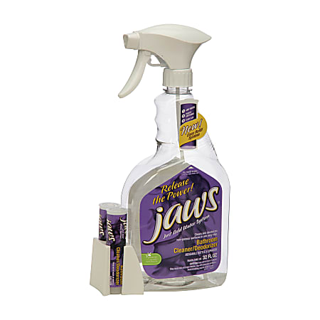 SKILCRAFT® JAWS Bathroom Cleaner/Deodorizer Kit, Violet