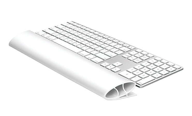 Fellowes® I-Spire Series Keyboard Wrist Rocker, 1.12" x 18.25" x 2.56", White