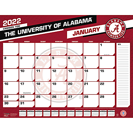 Lang Turner Monthly Calendar Alabama 2022 - Office Depot