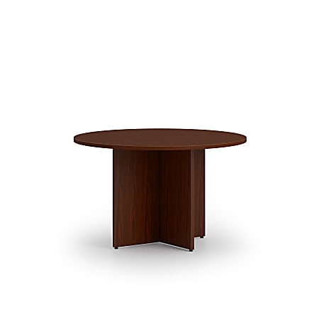 HON Mod HLPLTBL48BASE Conference Table Base - Finish: Traditional Mahogany HON Mod HLPLTBL48BASE Conference Table Base - Finish: Traditional Mahogany