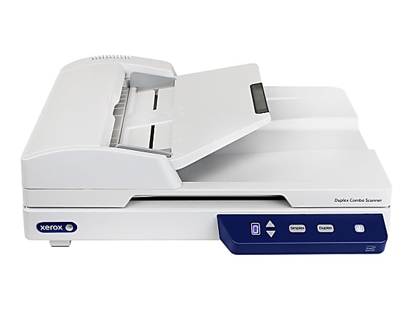 Xerox Duplex Combo Scanner - Flatbed scanner - Contact Image Sensor (CIS) - Duplex -  - 600 dpi - ADF (35 sheets) - up to 1500 scans per day - USB 2.0