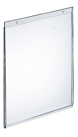 Clear Acrylic Insert Paper Sign Protector For Post Top Frames & Stands,  QueueSolutions AC711