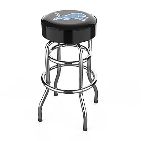 Imperial NFL Backless Swivel Bar Stool, Detroit Lions