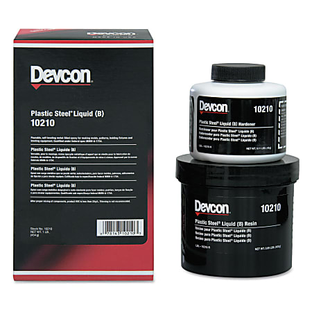 Devcon® Plastic Steel Liquid Epoxy, 1 Lb