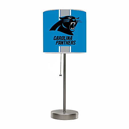 Imperial NFL Table Accent Lamp, 8”W, Carolina Panthers