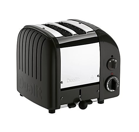 New Gen 2-Slice White Wide Slot Toaster with Crumb Tray