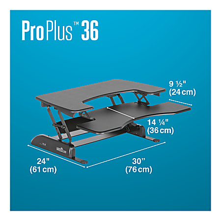 Varidesk electric pro plus shop 32