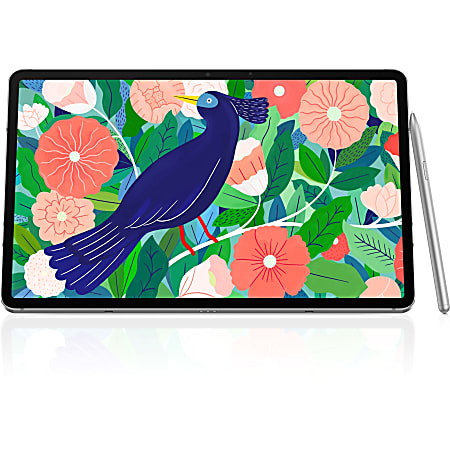 Samsung Galaxy Tab S7 SM-T870 Tablet - 11" WQXGA - 6 GB RAM - 128 GB Storage - Android 10 - Mystic Silver