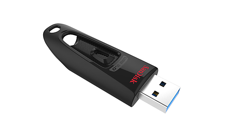 USB 3.0 Flash Drive, 64 GB, Black USB 3.0 Flash Drive, 64 GB, Black