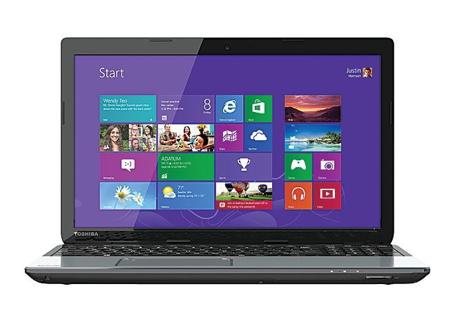Toshiba Satellite® S55-A5294 Laptop Computer With 15.6" Screen & Intel® Core™ i7 Processor With Turbo Boost Technology