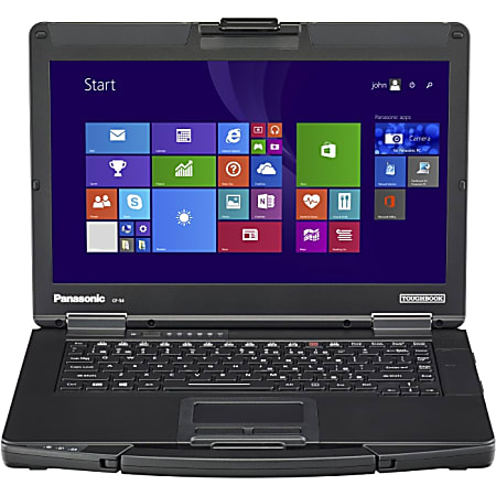 Panasonic Toughbook 54 CF-54A2900CM 14" LED Notebook - Intel Core i5 (5th Gen) i5-5300U Dual-core (2 Core) 2.30 GHz - Black, Silver
