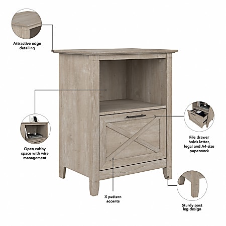 Bush furniture key west file cabinet clearance