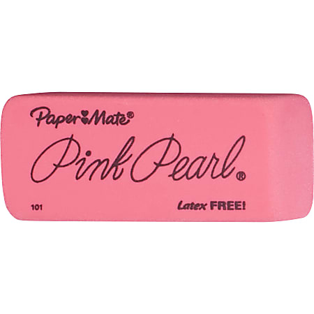 Office Depot Brand Pink Bevel Erasers Large Pack Of 12 - Office Depot