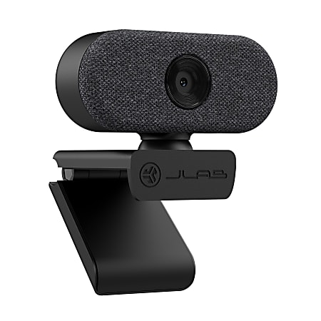 JLab GO TALK USB Webcam Black Office Depot