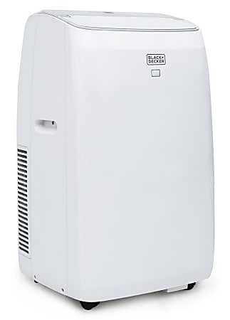 Black Decker Portable Air Conditioner With Heat 10000 BTU White