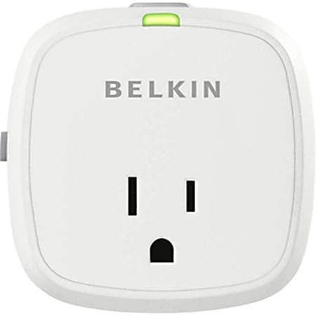 Belkin Conserve Socket F7C009Q Power Saving Device - 1 x Power Receptacles - 110 V AC / 15 A