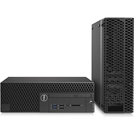 Dell OptiPlex 3000 3050 Desktop Computer - Pentium G4560 - 4 GB RAM - 500 GB HDD - Small Form Factor - Windows 10 Pro - Intel HD Graphics 610 - DVD-Writer - English Keyboard