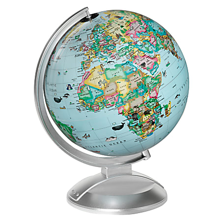 Replogle® Globe 4 Kids Illuminated Globe, 13 1/2" x 10"