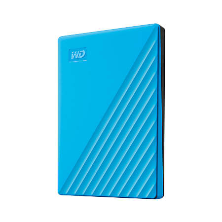 Western Digital My Passport Portable HDD 2TB Blue - Office Depot
