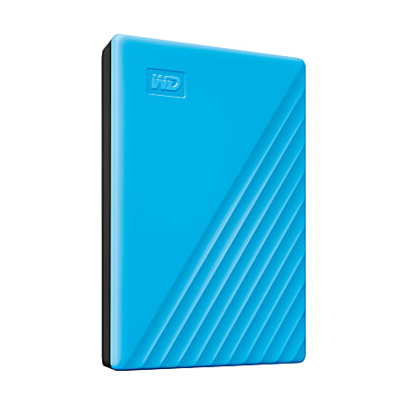 Western Digital My Passport Portable HDD 2TB Blue - Office Depot