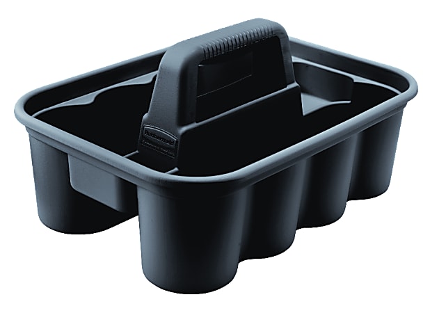 Rubbermaid® Commercial Deluxe Carry Caddy, Black