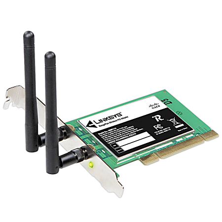 Linksys® WMP110 RangePlus Wireless PCI Adapter
