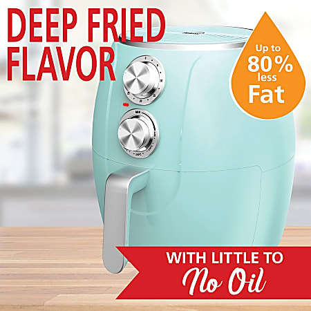 Turquoise air fryer sale
