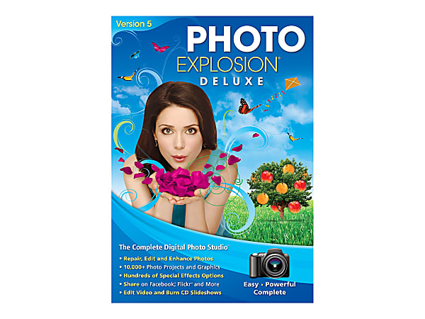 Photo Explosion Deluxe - (v. 5) - license - 1 user - ESD - Win - English