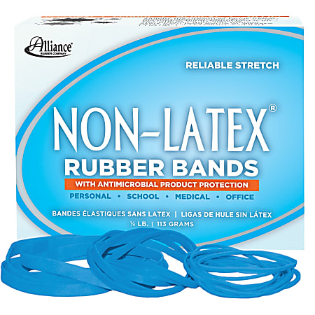Alliance® Rubber Bands With Antimicrobial Protection, Assorted