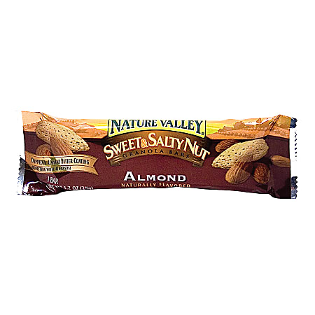 Nature Valley® Sweet & Salty Peanut Bars, Almond, 1.2 Oz, Box Of 16
