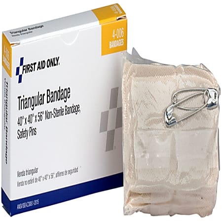 First Aid Only™ Triangular Sling Bandage, 40" x