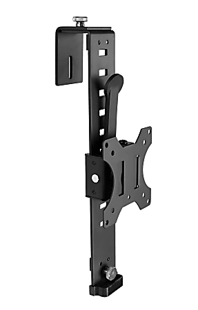 Mount-It! Over Cubicle Monitor Mount Hanger, 16"H x 4"W x 5"D, Black