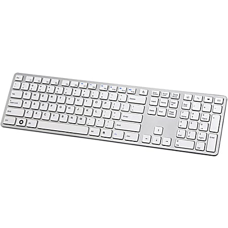 I-Rocks KR-6402-WH Keyboard - Cable Connectivity - USB Interface - 109 Key - PC - White
