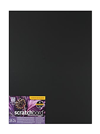 Ampersand Scratchboard, 18" x 24"