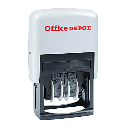 Office Depot Brand Gel Stamp Pad 3 14 x 4 58 Black - Office Depot