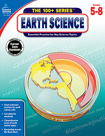 Carson-Dellosa Earth Science Workbook, Grades 5-8