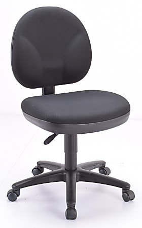 Mammoth Office Products M4000 Low-Back Chair, Black