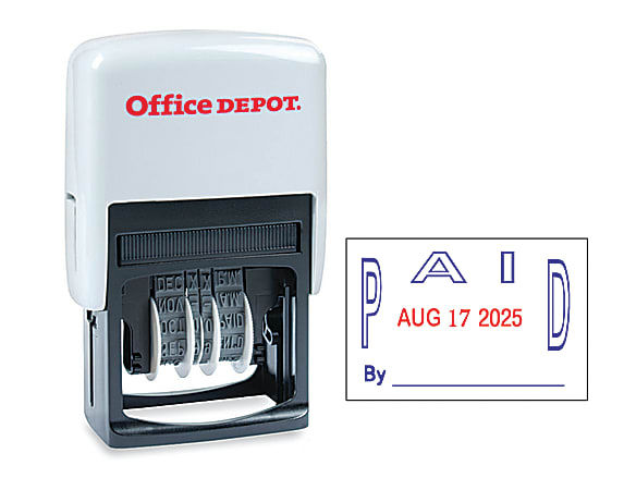 Date Only Self Inking Stamp Trodat 4820 39516