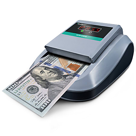 Portable Counterfeit Money Detector - USD & EUR Bill Checker With Display