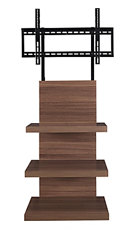 Ameriwood™ Home Elevation Mount™ TV Stand For Flat-Screen TVs Up To 60", Brown