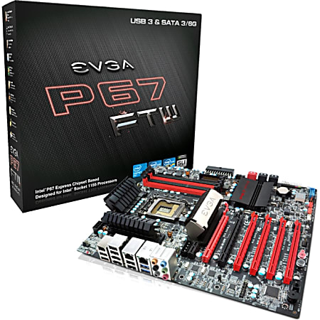 EVGA P67 FTW Desktop Motherboard - Intel P67 Express Chipset - Socket H2 LGA-1155