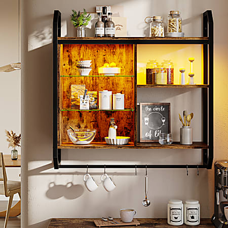 Hooks for clearance floating shelves